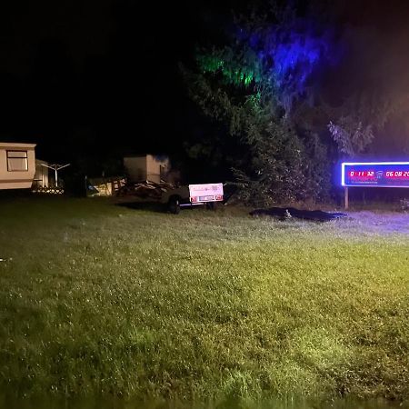 Ferienwohnung Mobilheim am Wald Bernau bei Berlin Exterior foto